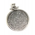 impozanta amuleta minoica " Discul din Phaistos ". argint. Grecia